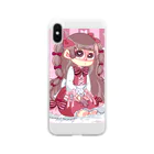 Cocohashop*のロリータ×カートゥーン Clear Smartphone Case