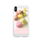 MIYO's SHOPのマカロンマカロン Clear Smartphone Case