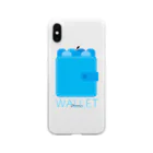 愚贅のWALLET Clear Smartphone Case