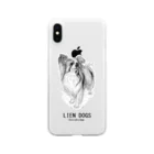 I love cats&dogs　のパピオン Clear Smartphone Case