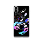 トガタ🍓SDイラストレーターの蛍光兎 Clear Smartphone Case