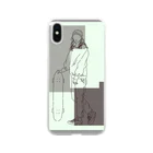 Ma Chérieのスケボ女子 Clear Smartphone Case