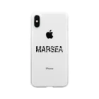 Marsea DesignのMarsea logo クリアスマホケース