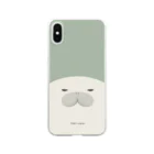 LEMON STOLLENのフラット アザラシ  Clear Smartphone Case