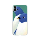 MashMashのペンギン肖像画 Clear Smartphone Case