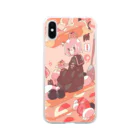 Haるの「ミルフィーユ系女の子🍰」 Clear Smartphone Case