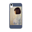 SONOTENI-ARTの001-004　グスタフ・クリムト　『ヘレーネ・クリムトの肖像』　クリア　スマホケース　iPhone XR専用デザイン　CC3 Clear Smartphone Case