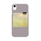 SONOTENI-ARTの001-005　グスタフ・クリムト　『アッター湖の島』　クリア　スマホケース　iPhone XR専用デザイン　CC3 Clear Smartphone Case