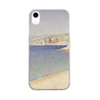 SONOTENI-ARTの025-002　ポール・シニャック　『カシスの桟橋』　クリア　スマホケース　iPhone XR専用デザイン　CC3 Clear Smartphone Case