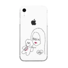 Mary Lou Official GoodsのKotty.2 Clear Smartphone Case