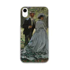 SONOTENI-ARTの004-023　クロード・モネ　『バジールとカミーユ』　クリア　スマホケース　iPhone XR専用デザイン　CC3 Clear Smartphone Case