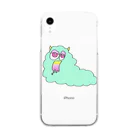 がやこのもさもさ Clear Smartphone Case