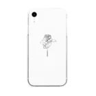 Ninの薔薇のアクリルキーホルダー Clear Smartphone Case