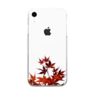 erの紅葉 Clear Smartphone Case