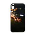 _amao_toのキラキラ夏の夜ケース Clear Smartphone Case