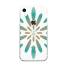 ハワイスタイルクラブのSURF FLOWER Clear Smartphone Case