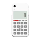 無彩色デザイン販売所のCalculator / 電卓 クリアスマホケース