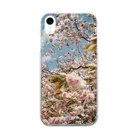 ginga_haraのﾀﾏﾋﾞで撮った桜の写真です Clear Smartphone Case