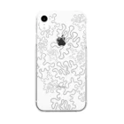 NAFLO.のflower case Clear Smartphone Case