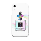 &i Designのアンドアイデザイン　数秘＆カラー🄬オマージュボトルNo.6 BLUE&PINK Clear Smartphone Case