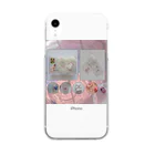 LOVE MYSELF CLUBのnailtip ワールド Clear Smartphone Case