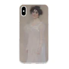 SONOTENI-ARTの001-009　グスタフ・クリムト　『セレナ・レーデラーの肖像』　クリア　スマホケース　iPhone XSMax専用デザイン　CC7 Clear Smartphone Case
