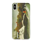 SONOTENI-ARTの029-003　アンリ・ルソー　『パリ郊外の製材所』　クリア　スマホケース　iPhone XSMax専用デザイン　CC7 Clear Smartphone Case