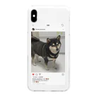 柴犬 Himeko kawaii shop のHimeko iPhone case 【clear⑦】 Clear Smartphone Case