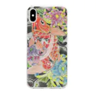 Graffiti Saseboの鯉 Clear Smartphone Case