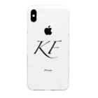 KOFE!SHOP(こふぇショップ)のKOFE!オリジナルiPhoneケース各種 Clear Smartphone Case