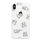 中村美遥の犬とおやすみ(ふわふわ) Clear Smartphone Case