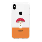 38 GOODSのAMANITA SANPACHI Clear Smartphone Case