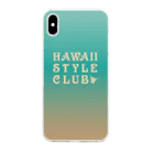 ハワイスタイルクラブのH.S.C. Square Clear Smartphone Case