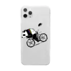 WORLDCYCLEのフルーミーパンダ Clear Smartphone Case