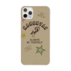 UNIREBORN WORKS ORIGINAL DESGIN SHOPのKANENTAI Clear Smartphone Case