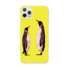 Muのペンギンズ Clear Smartphone Case