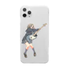 まつだひかりのリンクコーデベース女子高生 Clear Smartphone Case