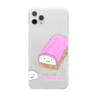 わらびやの向き合うおいしいかまぼこ（かまぼこ） Clear Smartphone Case