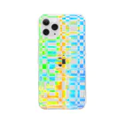 Kazumichi Otsubo's Souvenir departmentのGridplay bright 01 Clear Smartphone Case