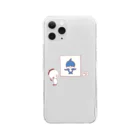 ナオモのぷに画伯　イルカ Clear Smartphone Case