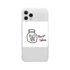 かさくんの便秘薬ケース💊 Clear Smartphone Case