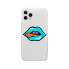 Mieko_KawasakiのEAT ME♡　唇 LIP Clear Smartphone Case