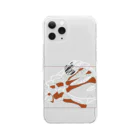 doguma_の骨手 Clear Smartphone Case