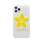 ザィミー＠育休ママ動画編集のZ★ALOHA Clear Smartphone Case