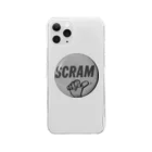 チンパンジーマートのSCRAM "逃げろ！" Clear Smartphone Case