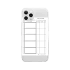 夜の絵コンテ Clear Smartphone Case