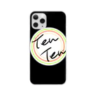 TenTen〇のTenTen〇 ～ロゴ黒～ Clear Smartphone Case