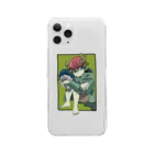 怪獣流通センターの独りぼっち怪獣と花束（奇跡） Clear Smartphone Case