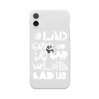 yahagibsonのLADロゴとかなんとか Clear Smartphone Case