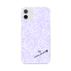 iroha_studioのRose pattern (Elegant) Clear Smartphone Case